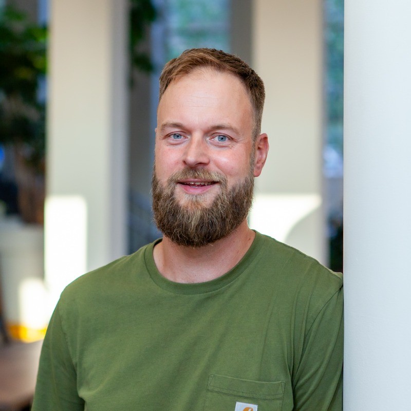 Image shows Bram van de Kruk, Project Lead on Micro-Credentials, Amsterdam University of Applied Sciences