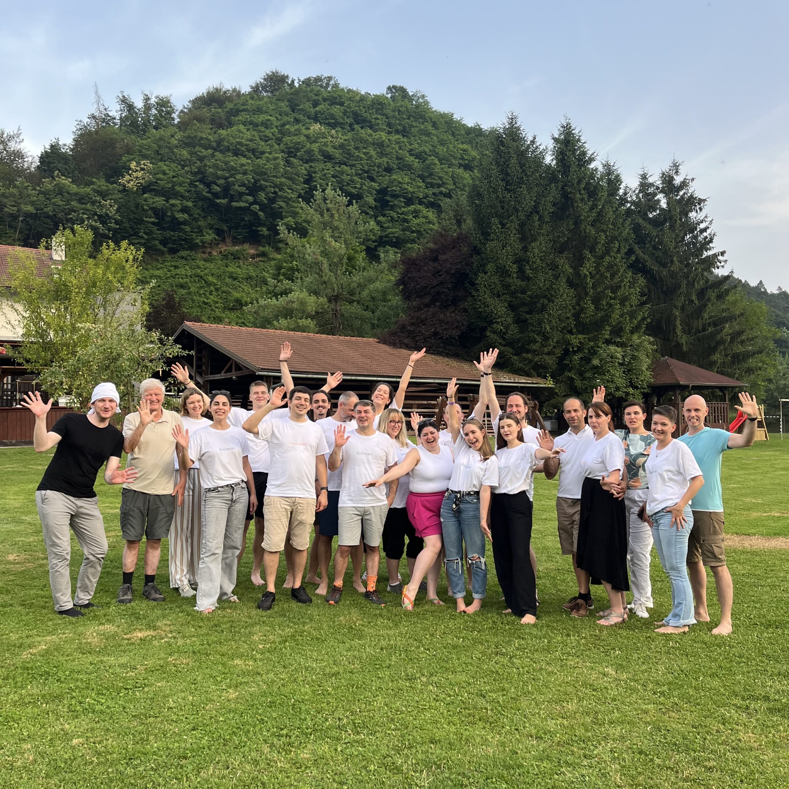 Group photo of the KIC team