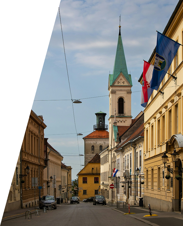 image of a street in Zagreb